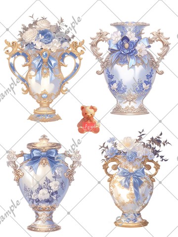 原創人物貼紙 裝飾貼紙 B305 一組5張