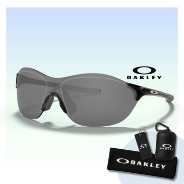 【Oakley】Evzero Swift 亞洲版 運動抗UV太陽眼鏡(OO9410-01 Black Iridium 鏡片)