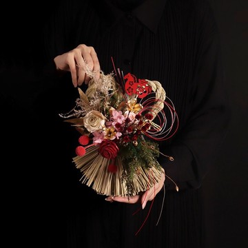 禾馬誌慶・日式注連繩 附禮盒 新年馬年 客製化 禮盒包裝