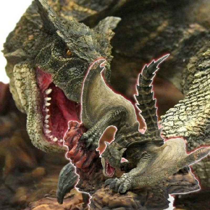 モンスターハンターフィギュアティガレックス亜種 - ゲームキャラクター