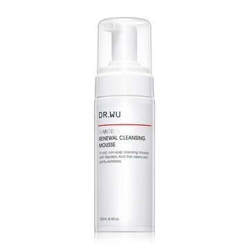 DR.WU 杏仁酸煥膚潔顏慕斯150ML