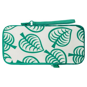 LOTUS Switch 副廠保護套 軟包 葉子圖案 26x12x2cm  6971362602222  白色 + 綠色  1個