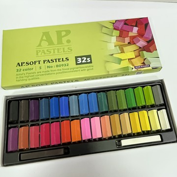 AP短型柔性粉彩條32色 B0932
