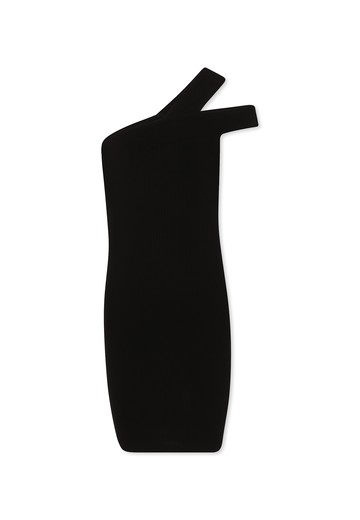 Molo Black Dress For Girl