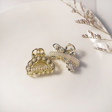 G&G珍珠金屬小抓夾-韓國直送-小抓夾-瀏海夾-抓夾-多款可選