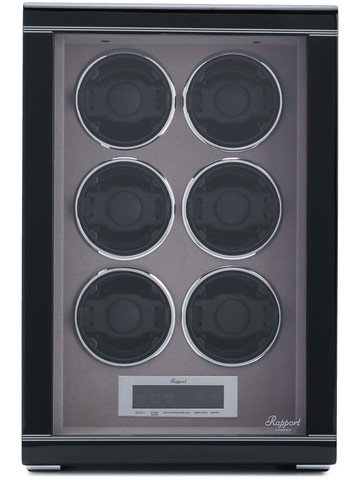 Rapport - Formula six watch winder - men - Acetate/glass - One Size - Black