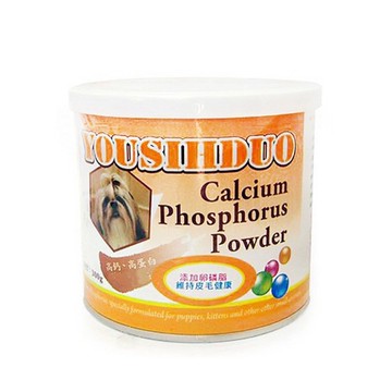 優思多 YOUSIHDUO 寵物專用活力鈣 300g 鈣磷粉