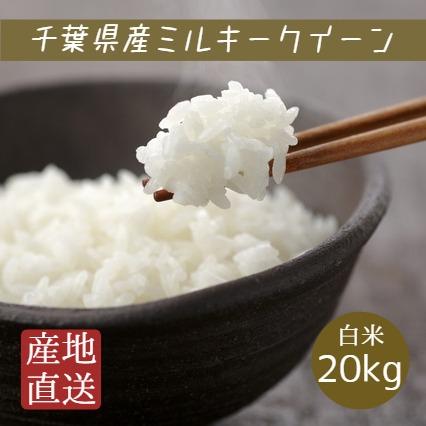 新米 米 お米 白米 20kg 5kg×4袋 令和5年産 ミルキークイーン 本州四国 送料無料