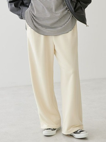 鬆緊寬腰節設計長褲(HA51L1F0100) - AMERICAN HOLIC