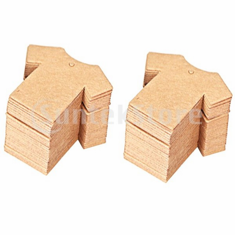 100倍の素朴な紙パッケージカードギフトタグ価格ラベルパーティー用品クラフト 通販 Lineポイント最大0 5 Get Lineショッピング