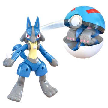 庄臣 變形系列 PoKeMoN 寶可夢玩具 路卡利歐  1盒