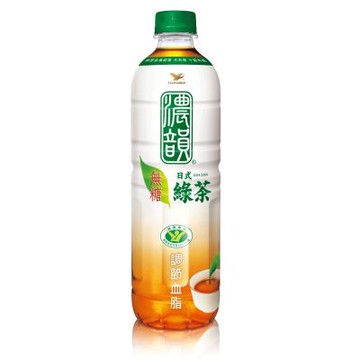 濃韻 日式綠茶 600mlx1入