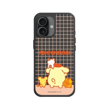 iPhone 17 SolidX 黑 - 三麗鷗-布丁狗30週年 PomPomPurin (30th Anniversary) - 最萌的背影