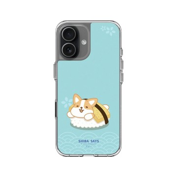 iPhone 17 Clear Case（相機按鈕） 透明 - 柴語錄 Shiba Says - 阿吉玉子燒