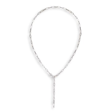 YUMI KOBAYASHI PAPER CLIP NECKLACE-18K白金