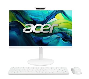 Acer Aspire｜C27-1E12U5UNH 27吋All-in-One 液晶桌上型電腦 (Windows 11 Home/Ci5-1235U/16G/512G)