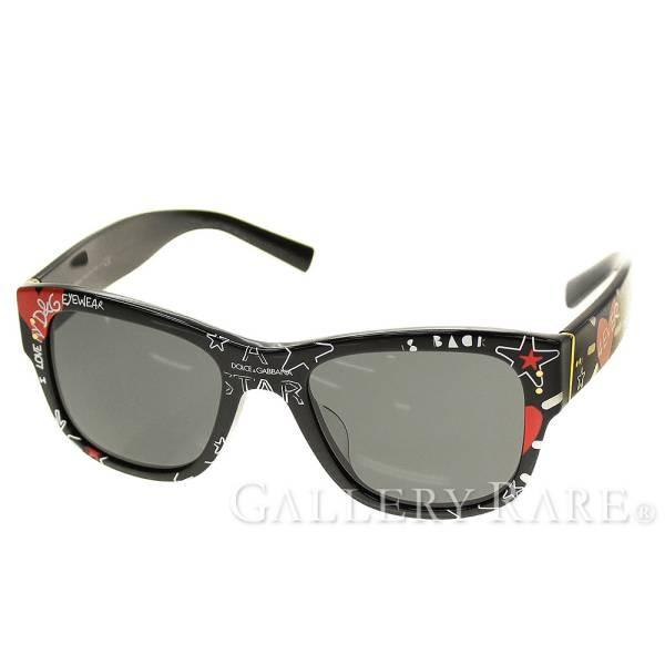 ドルガバ ドルチェ&ガッバーナ サングラス グラフィティ プリント ロゴ