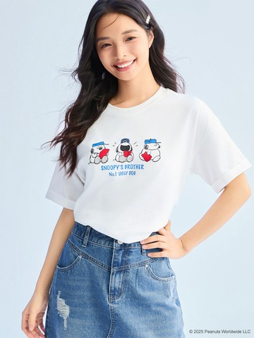 Snoopy系列, 奧拉夫寬版T恤