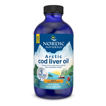 Nordic Naturals Arctic Cod Liver Oil Orange 8 fl oz
