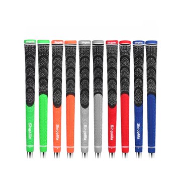 高爾夫球桿握把鐵桿木桿套桿握把男女款加粗橡膠手把套揮桿練習器