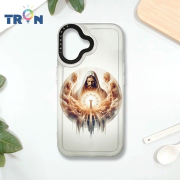 TRON IPHONE 16 耶穌聖光 MAGSAFE 磁吸 防摔 太空殼 透白 手機殼