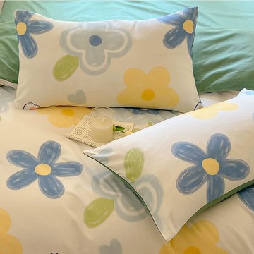 卡通枕套ins風枕頭套單人學生宿舍床上用品家用壹對裝秋冬信封枕鑫弘-家具衛浴 可打統編