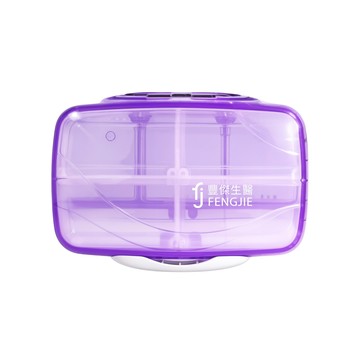 【保健藥盒-8格大容量】食品級材質x防潮認證x居家外出方便