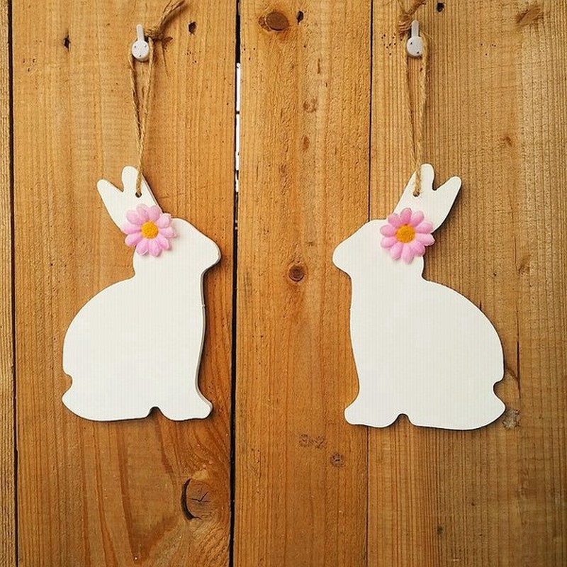 ウェルカムプレート かわいい 可愛い プレート 壁掛けプレート ドア掛け ドア うさぎ 動物 フラワー クラウン 花 お花 王冠 ホワイト ドアプレー 通販 Lineポイント最大0 5 Get Lineショッピング