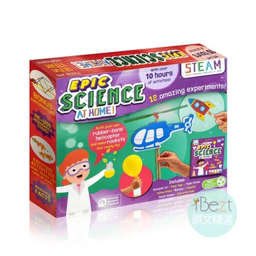 Epic Science at Home | 實驗 | 創意 | 兒童 | 進口 | DIY | 手作 | STEAM | 科學 | 知識 | 勞作 |