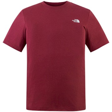 The North Face 短袖上衣 男 M FOUNDATION SS TEE 紅 NF0A89QV0VO