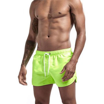 男士沙灘褲短褲多色健身運動褲衩男士三分桃皮絨沖浪短褲