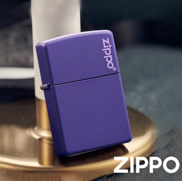 【ZIPPO】ZIPPO 237ZL 紫色啞漆防風打火機