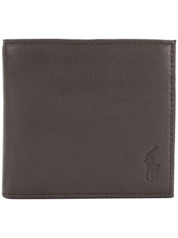 Polo Ralph Lauren - logo billfold wallet - men - Leather - One Size - Brown