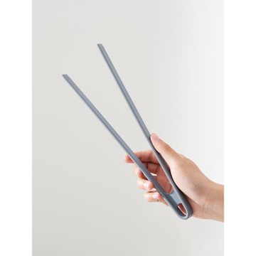 米立風物硅膠食物夾牛排夾家用廚房食品面包夾子防燙燒烤夾快餐夾