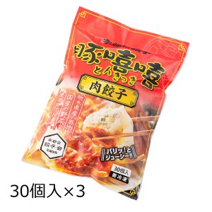 肉餃子 30個入3袋 栃木 餃子 惣菜 中華 宇都宮餃子とんきっき