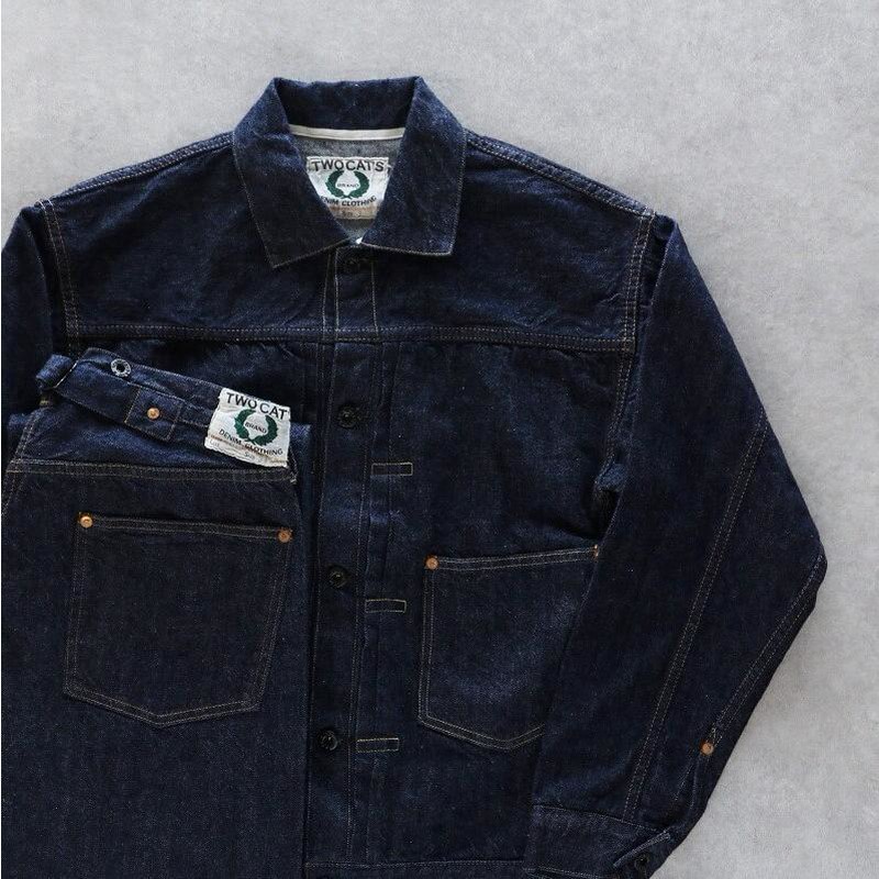 TCBジーンズ ウエストオーバーオール ナチュラルインディゴ TCB jeans 