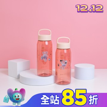 Miine 漫遊台灣小熊隨行杯-茄芷袋款