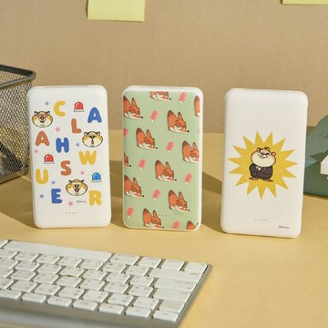 Disney動物方城市-洪金豹和字母亂花雙線快充10000mAh行動電源