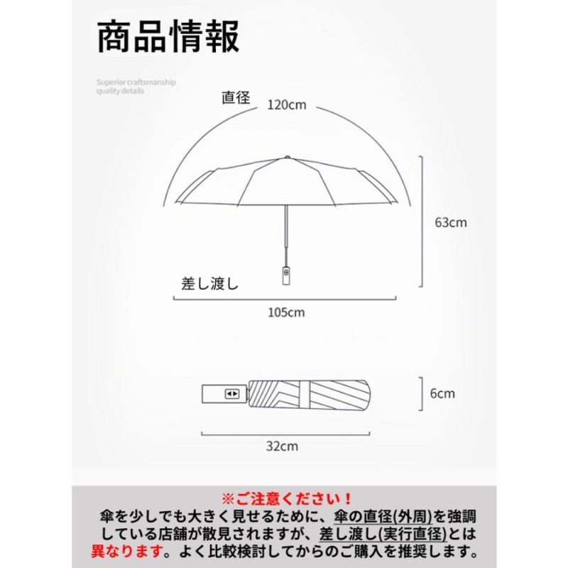 68%OFF!】 大きな折りたたみ傘 無地黒 裏地赤 ユニセックス