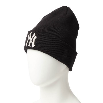 NEW ERA 男女 毛帽 日版 RHINESTONE BADGE 紐約洋基 黑 NE14737257