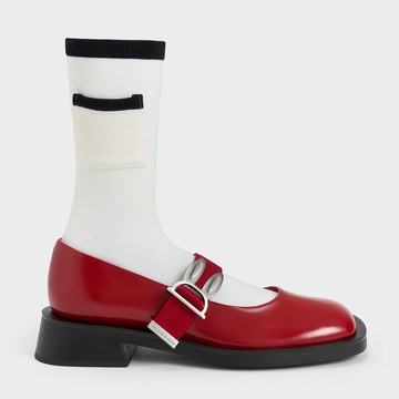 CHARLES & KEITH 迪士尼《動物方城市》系列：茱蒂兔耳瑪莉珍鞋