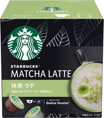 Ness -La Starbucks Matcha Latty Cafe Dolce Gusto Gusto 12 Capsules