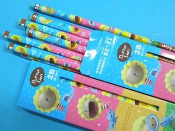 奶油獅繽紛樂遊 1157 三角塗頭鉛筆 2B鉛筆 /一小盒12支入 (定60) 雄獅鉛筆 2B三角鉛筆【領券滿額再折千12/31止】