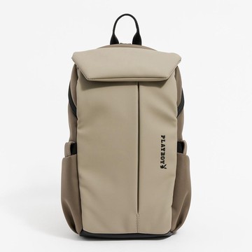 PLAYBOY - 單肩包可後背 Pioneer系列 - 卡其色