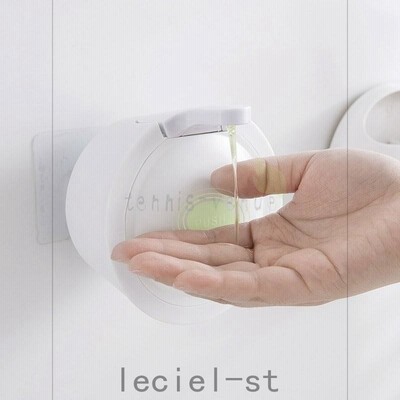 壁掛け 液体ディスペンサー 手動 石鹸 シャンプー ディスペンサー ボディソープ ハンドソープ 浴室 キッチン 風呂 2個セット