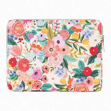 Case-Mate 美國 CASEMATE x Rifle Paper Co. 16吋 質感花漾筆電袋 - 花園派對紅色