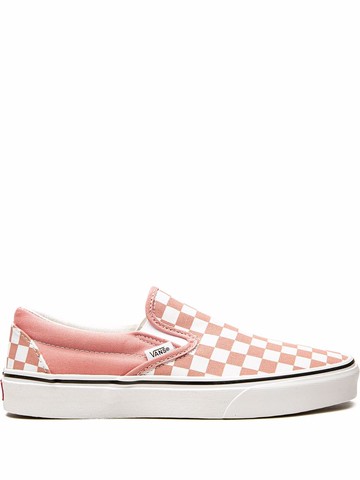 Vans - Classic Slip-On sneakers - unisex - Leather/Canvas/Rubber/Fabric - 4.5 - Pink