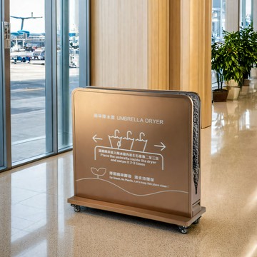 免運 開立統編 傘架/傘桶 雨傘雨傘架除logo商場UV抹水機304立體棉水器不銹鋼酒店打印擦干42-LPS 快速出貨