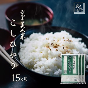 お米 新米 令和5年 岡山県産こしひかり15kg 5kg×3袋 お米 送料無料 コシヒカリ 15キロ 北海道沖縄離島は追加送料