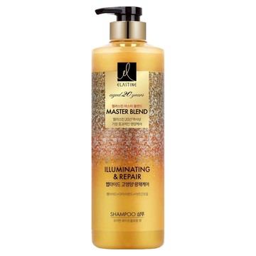 ELASTINE 伊絲婷 大師彈力修護洗髮精 770ml - 專為極受損髮質設計 獨家毛鱗修護技術 清新香氣  1瓶
